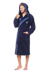 Chalatas vyrams NMP543561903, mėlynas цена и информация | Мужские халаты, пижамы | pigu.lt