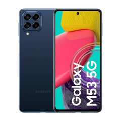 Samsung Galaxy M53 5G, 8/128GB, Dual SIM, Blue SM-M536BZBGEUE цена и информация | Мобильные телефоны | pigu.lt