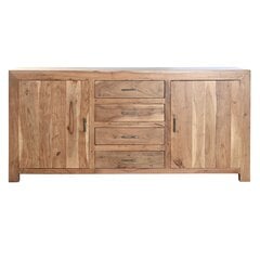 Устройство DKD Home Decor Натуральный древесина акации (170 x 45 x 80 cm) цена и информация | Витрины, серванты | pigu.lt