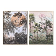 Картина DKD Home Decor Восточный (83 x 4,5 x 123 cm) (2 штук) цена и информация | Репродукции, картины | pigu.lt