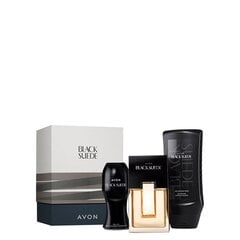 Подарочный набор Avon Black Suede для мужчин цена и информация | Мужские духи | pigu.lt