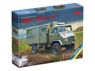 Klijuojamas Modelis ICM 35136 German military truck Unimog S 404 Koffer 1/35 kaina ir informacija | Klijuojami modeliai | pigu.lt