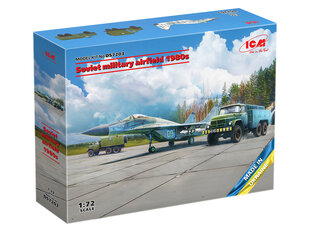 Klijuojamas Modelis ICM DS7203 Military Airfield Set 1980s 1/72 kaina ir informacija | Klijuojami modeliai | pigu.lt