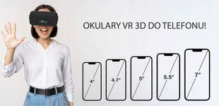 Miru 3D VR цена и информация | Очки виртуальной реальности | pigu.lt