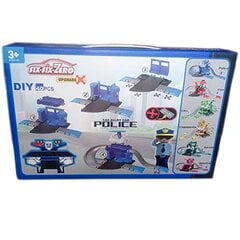 SIX SIX Zero Police Play Set DIY 40 PCS kaina ir informacija | Žaislai berniukams | pigu.lt
