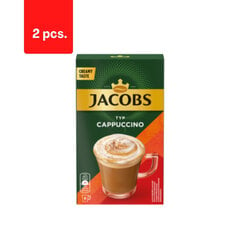 Кофейный напиток JACOBS Classic Cappuccino, 92,8 г x 2 упаковки цена и информация | Кофе, какао | pigu.lt