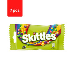Dražė Skittles sours, 38 g x 7 vnt kaina ir informacija | Saldumynai | pigu.lt