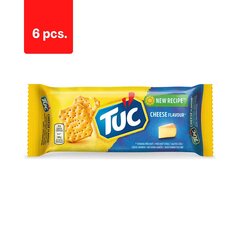 Крекеры с сыром LU TUC, 100 г x 6 шт.  цена и информация | Закуски, чипсы | pigu.lt