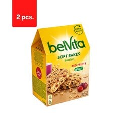 Печенье с клюквой и изюмом BELVITA, 250 г х 2 шт.  цена и информация | Сладости | pigu.lt