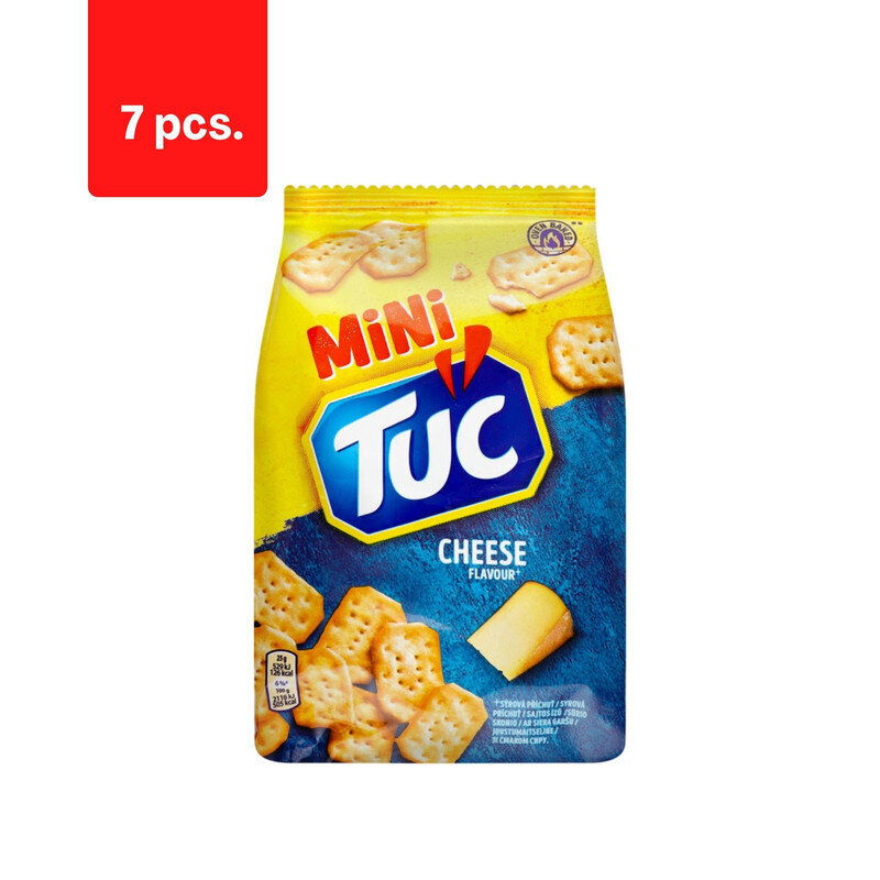 Sūrio skoniokrekeriai Tuc mini, 100 g x 7 vnt. цена и информация | Užkandžiai, traškučiai | pigu.lt