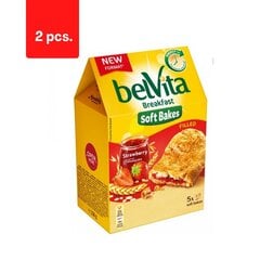Печенье мягкое с клубничной начинкой BELVITA, 250 г x 2 шт.  цена и информация | Сладости | pigu.lt
