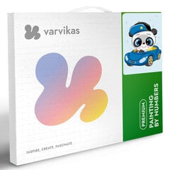 Tapyba pagal skaicius TM Varvikas Little Panda MC1099e 20x30 cm kaina ir informacija | Tapyba pagal skaičius | pigu.lt