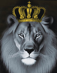 Deimantinė mozaika Lion King, 40x50 cm kaina ir informacija | Deimantinės mozaikos | pigu.lt