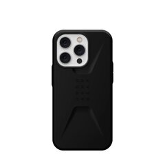 UAG Civilian - protective case for iPhone 14 Pro Max (black) цена и информация | Чехлы для телефонов | pigu.lt