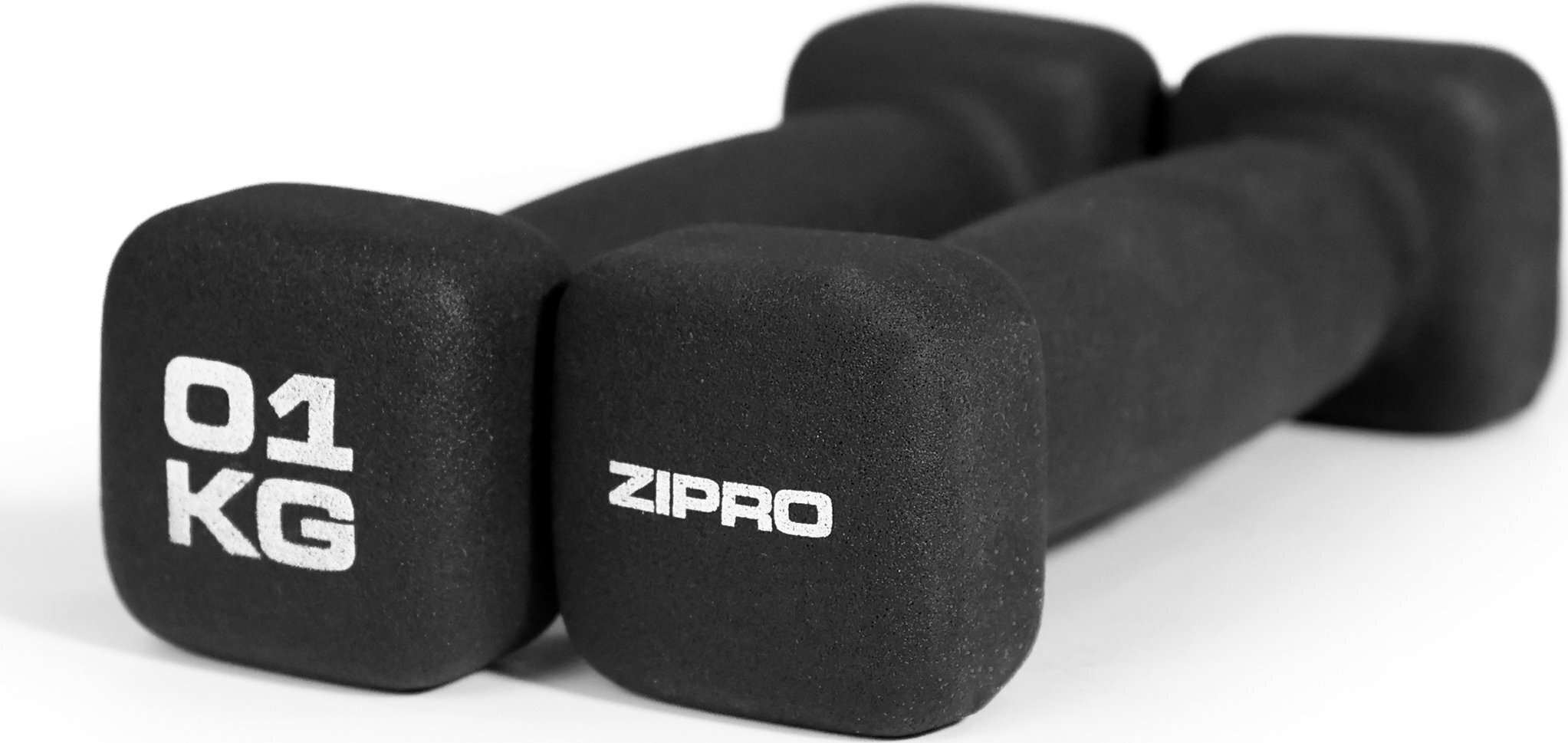 Svarmenys Zipro 2x 1 kg, juodi kaina ir informacija | Svoriai, svarmenys, štangos | pigu.lt