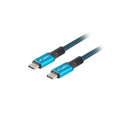 Lanberg CMCM-45CU-0005-BK, USB-C, 50 cm kaina ir informacija | Laidai telefonams | pigu.lt