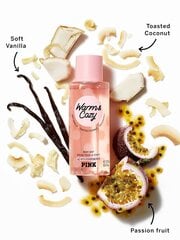 Kūno purškiklis Victoria's Secret Pink Warm & Cozy moterims, 250 ml kaina ir informacija | Parfumuota kosmetika moterims | pigu.lt