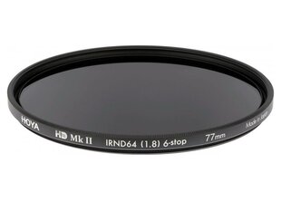 Hoya HD Mk II IRND64 77mm цена и информация | Фильтры для объективов | pigu.lt