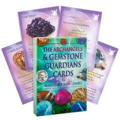Archangels & Gemstone Guardians oracle kortos Findhorn Press kaina ir informacija | Ezoterika | pigu.lt