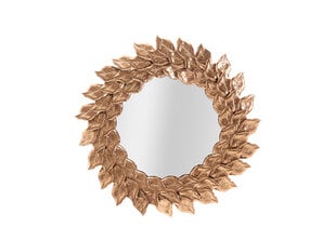 Зеркало Petal Rame, золото цена и информация | Зеркала | pigu.lt
