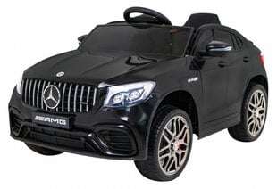 Vienvietis elektromobilis Mercedes Benz GLC63S, juodas kaina ir informacija | Elektromobiliai vaikams | pigu.lt