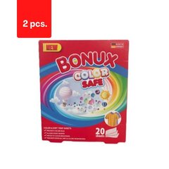 Салфетки Bonux Color Safe, 20 шт. х 2  цена и информация | Средства для стирки | pigu.lt