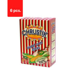 Kukurūzai Chrustik, saldūs, 130 g x 6 vnt kaina ir informacija | Saldumynai | pigu.lt