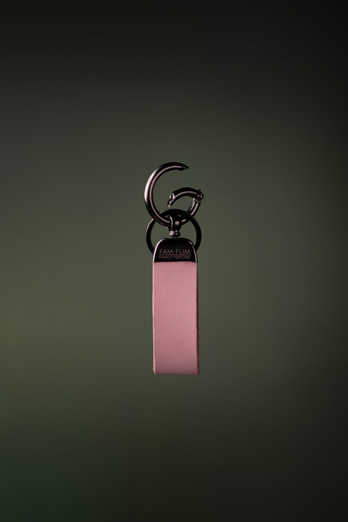 Parfumuotas raktų pakabukas Porto, rožinis цена и информация | Raktų pakabukai | pigu.lt