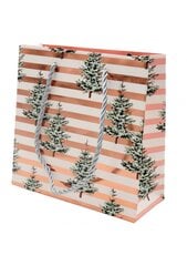 Kalėdinis dovanų maišelis, 14 x 15 cm kaina ir informacija | Dovanų pakavimo priemonės | pigu.lt