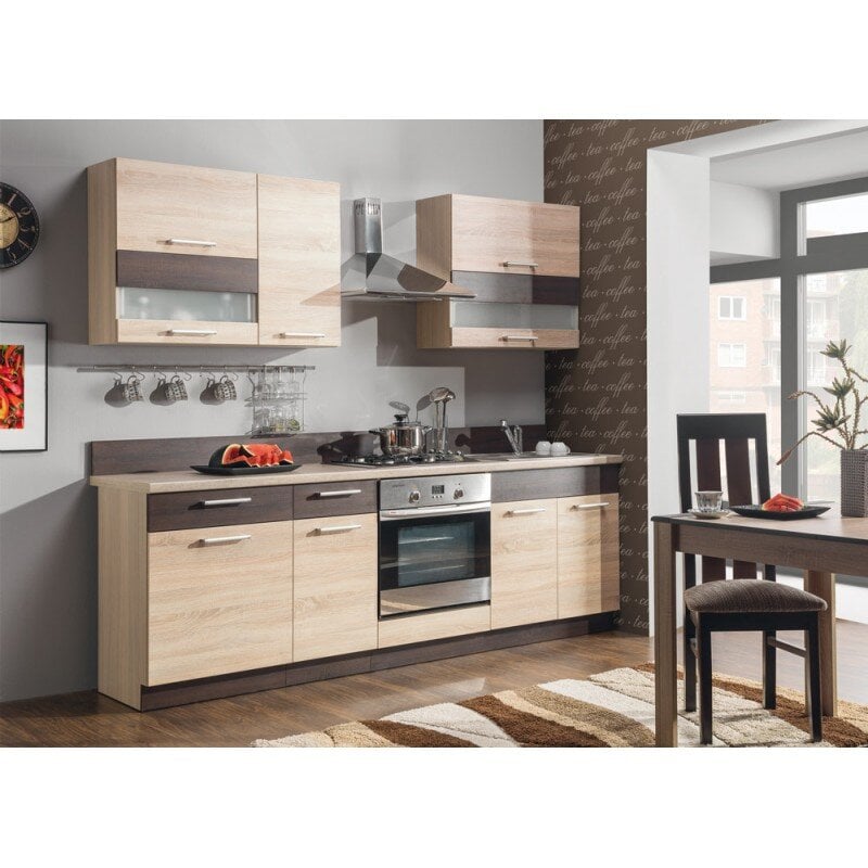 Virtuvės komplektas MODENA 240 kaina ir informacija | Virtuvės baldų komplektai | pigu.lt