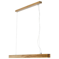 Деревянный подвесной светильник, 90 см, 36Вт, 3100лм, 4000К, «Слим» цена и информация | Подвесной светильник | pigu.lt