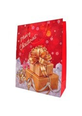 Kalėdinis dovanų maišelis, 55 x 40 cm цена и информация | Товары для упаковки подарков | pigu.lt