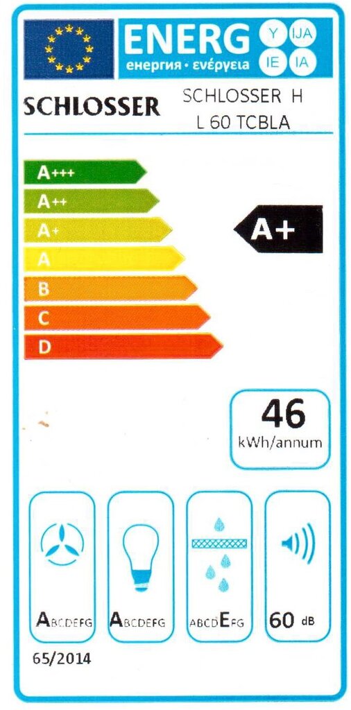 Schlosser HL60TCBLA GLASS kaina ir informacija | Gartraukiai | pigu.lt