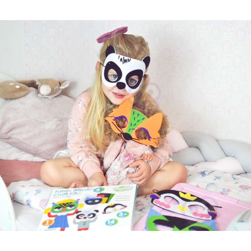 Kūrybinis kaukių gaminimo rinkinys, Woopie kaina ir informacija | Žaislai mergaitėms | pigu.lt