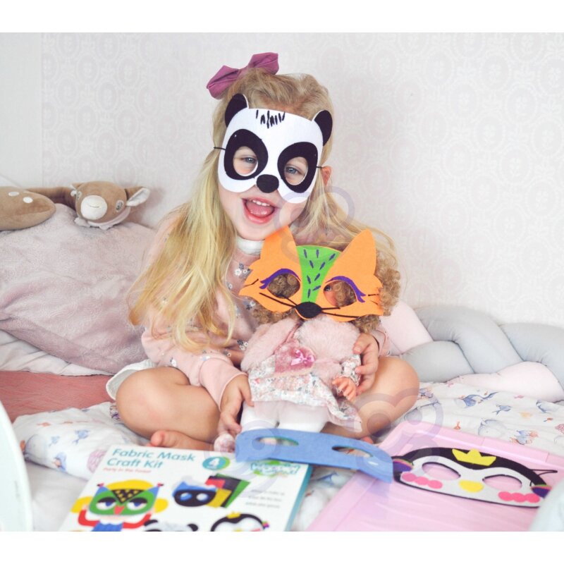 Kūrybinis kaukių gaminimo rinkinys, Woopie kaina ir informacija | Žaislai mergaitėms | pigu.lt