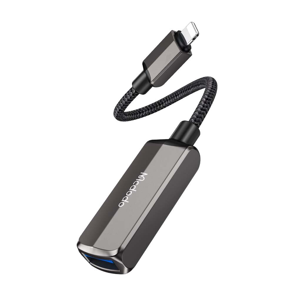 MCDODO ADAPTERIS IPHONE LIGHTNING Į OTG USB 3.0 kaina ir informacija | Adapteriai, USB šakotuvai | pigu.lt