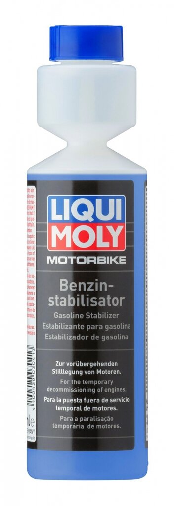 LIQUI MOLY Moto kuro stabilizatorius 250ml. (3041) цена и информация | Moto alyvos | pigu.lt