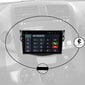 TOYOTA RAV4 2006-12 Android multimedia plančetė 9 colių automagnetola USB/WiFi/GPS/Bluetooth цена и информация | Automagnetolos, multimedija | pigu.lt