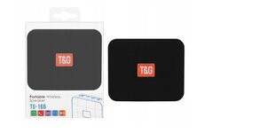 Портативная колонка T&G TG-166 черная цена и информация | Аудиоколонки | pigu.lt