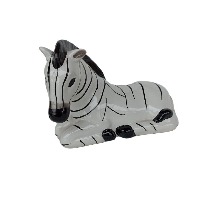 Keramikinė taupyklė Zebra kaina ir informacija | Originalios taupyklės | pigu.lt
