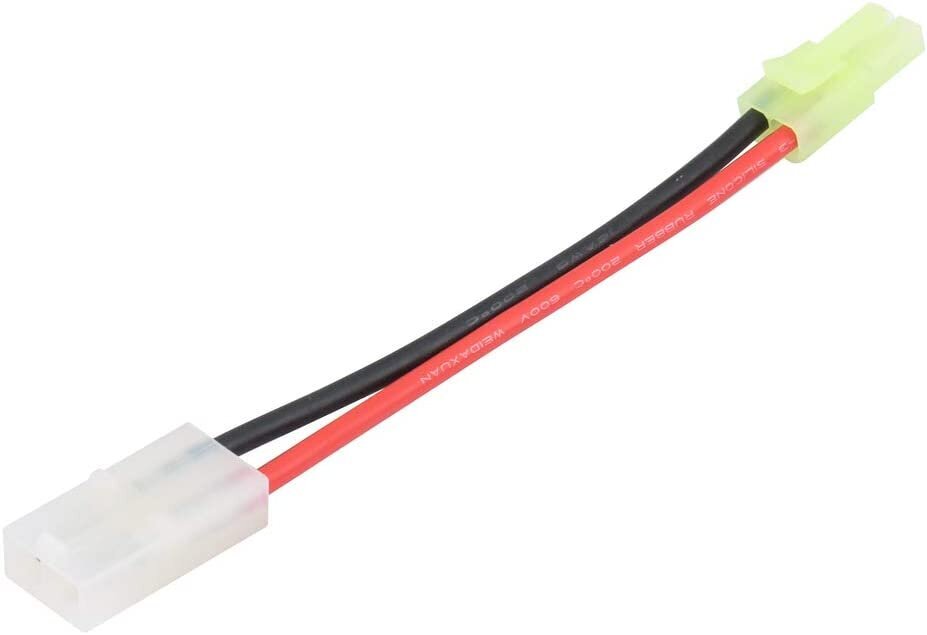 1 vnt. kabelis 16AWG Cm 13 Plug Converter adapteris Tamiya Large Female to Mini Tamiya Male įkrovimo kabelis kaina ir informacija | Išmanioji technika ir priedai | pigu.lt
