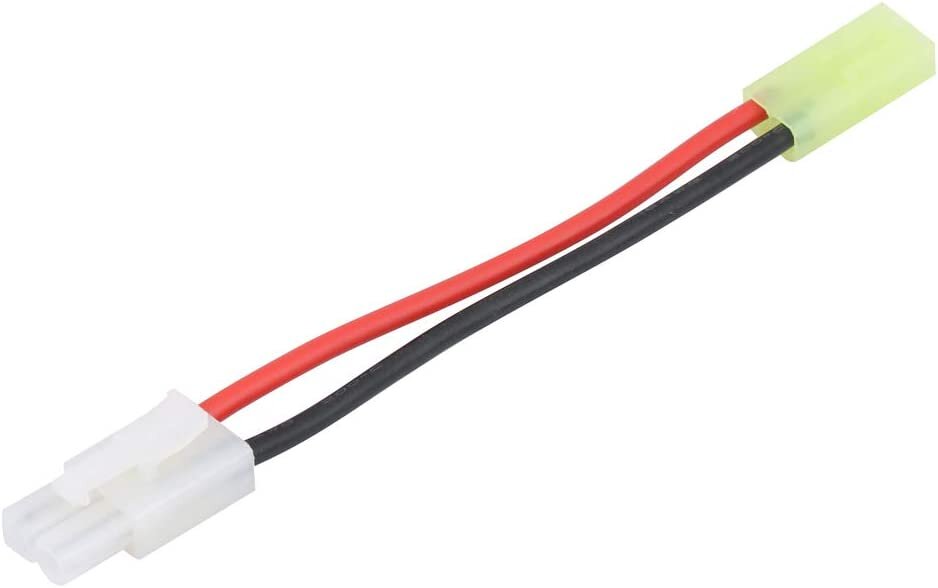 1 vnt. kabelis 16AWG Cm 13 Plug Converter adapteris Tamiya Large Male to Mini Tamiya Female įkrovimo kabelis kaina ir informacija | Išmanioji technika ir priedai | pigu.lt