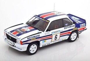 Opel Ascona B 400 #6 Rothmans Rally Acropolis 1982 H.Toivonen/F.Gallagher IXO 1:18 18RMC097B цена и информация | Коллекционные модели автомобилей | pigu.lt