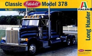 CLASSIC PETERBILT 378 LONG HAULER ITALERI 1:24 3857 kaina ir informacija | Kolekciniai modeliukai | pigu.lt