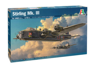 STIRLING MK.III ITALERI 1:72 1462 цена и информация | Коллекционные модели автомобилей | pigu.lt