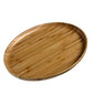 Ovalus bambukinis padėklas, 28,5x21x5x2cm kaina ir informacija | Indai, lėkštės, pietų servizai | pigu.lt