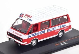 RAF 2203 Latvija Avtoexport Rallye team Assistance 1984 RAC395X IXO 1:43 цена и информация | Коллекционные модели автомобилей | pigu.lt