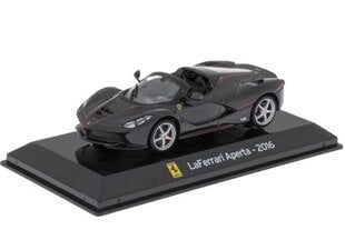 Ferrari LaFerrari Aperta - 2016 Black Altaya SUP001 kaina ir informacija | Kolekciniai modeliukai | pigu.lt