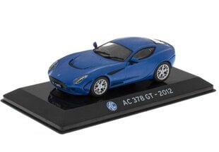 AC 378 GT - 2012 Blue SUP073 Altaya kaina ir informacija | Kolekciniai modeliukai | pigu.lt