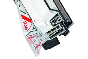 Stogo langas Roto|R75 K 74x118 iš PVC su WD kaina ir informacija | Stoglangiai | pigu.lt